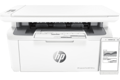 HP LaserJet Pro MFP M31w printer, white