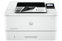 HP LaserJet Pro 4001n printer, white