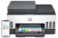 HP Smart Tank 7301 printer, white/gray